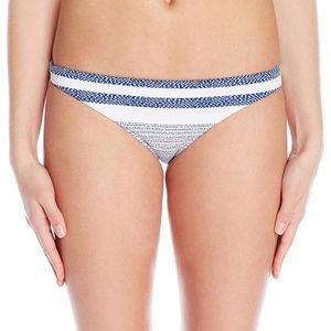 NWOT Shoshanna Women’s Cobalt Stripe Bikini Bottom